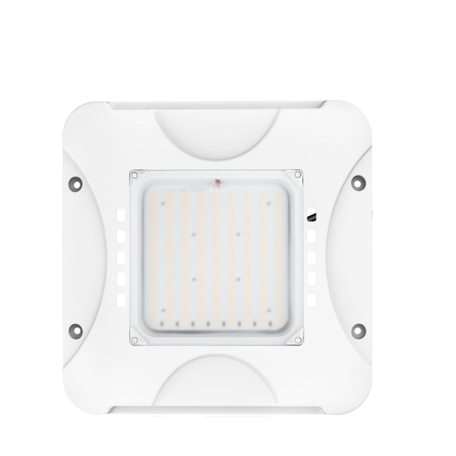 ETL Listed High Brightness 100-400W Aluminum LED Canopy Light Surface Mounted IP65 Industrial Warehouse Ceiling High Bay Lights