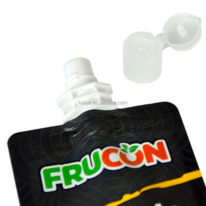 Pochette souple verticale avec <span class=keywords><strong>bec</strong></span> <span class=keywords><strong>verseur</strong></span> pour emballage de ketchup, pâte de tomate et sauce barbecue, en plastique et aluminium, fabrication OEM/ODM - Product Image 3