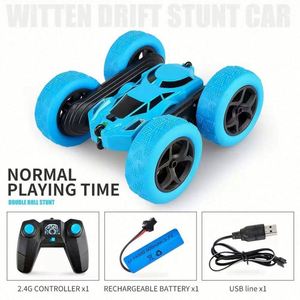 Voitures télécommandées RC 4x4 à double rotation 360° pour enfants, modèle amélioré, vente chaude - Product Image 5