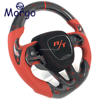 Pour Dodge intérieur personnalisé volant en fibre de carbone accessoires de voiture pour chargeur Challenger Hellcat Chargersrt Challengersrt
