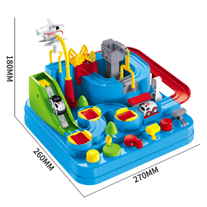 Jouet de course de Train pour enfants, ensemble de Train, idées de cadeaux, <span class=keywords><strong>jeu</strong></span> d'aventure en voiture - Product Image 5