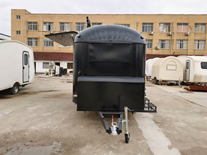 Camión de Comida Rápida, Mini Food Truck, Carrito de Hot Dogs, Café, Helados, Remolque de Comida con Cocina Completa de Aluminio para Snacks, Dulces y Papas Fritas - Product Image 4