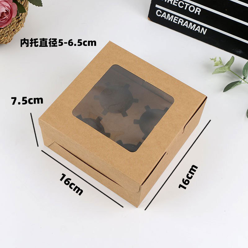 4 piezas de papel Kraft