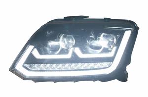 Pièces automobiles FM, phare LED complet de haute qualité pour <span class=keywords><strong>VW</strong></span> Amarok 2012 et plus, noir, installation facile - Product Image 2