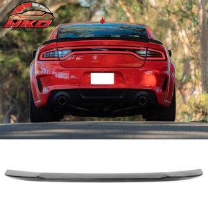 สปอยเลอร์หลังคาร์บอนไฟเบอร์สไตล์ SRT Hellcat สำหรับ Dodge Charger ปี 2015-2023 - Product Image 1