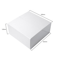 Boîte cadeau pliable à fermeture magnétique avec logo personnalisé, écologique, recyclable, en carton de luxe, pour vêtements