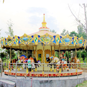 Carrusel de Gran Tamaño con Accionamiento Superior, Equipo de Diversión para Niños, Atracciones de Feria - Product Image 4