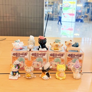 Tiny Crystal Meow Beans Blind Box - Mini gattini in resina con pietre preziose simboliche per calma e chiarezza - Product Image 2