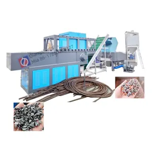 Big Metal Shredder for Crushing Shredding PVC PE PP Pet Pipes Profiles Scraps Waste Plastic Mill Recycling Machine