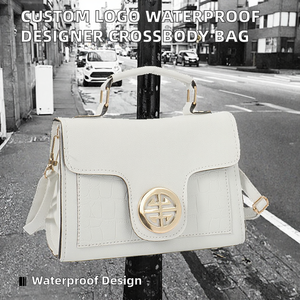 Bolsos de Mano de Diseñador para Mujer 2026, Estilo Vintage de Lujo, Bolso Cruzado de PU Impermeable con Cierre de Cremallera, Conjunto Combinado - Product Image 2