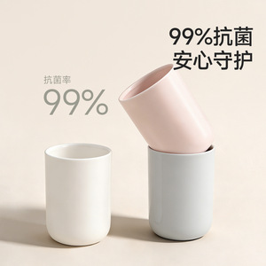 FaSoLa Travel Toothbrush Cup Portable Foldable Crystal Mug For Couples And Individual Use - Product Image 5