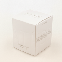 Boîte en carton écologique non couché, gaufrée, au toucher doux, pour masque éclaircissant naturel, emballage cosmétique, coffret cadeau pour soins de la peau