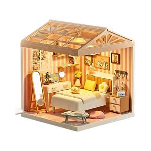 <span class=keywords><strong>Casa</strong></span> <span class=keywords><strong>de</strong></span> <span class=keywords><strong>Muñecas</strong></span> FQ para Niñas, Muebles Miniatura <span class=keywords><strong>de</strong></span> Madera, Juego <span class=keywords><strong>de</strong></span> Cocina <span class=keywords><strong>de</strong></span> Madera en Miniatura con Accesorios - Product Image 1