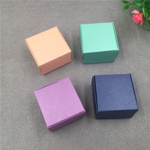 Caja de cartón con muestra personalizada de cualquier tamaño, embalaje de cartón a la pantorrilla, regalo de impresión, mini caja de papel, jabón hecho a mano - Product Image 2