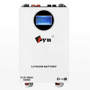 Batterie Solaire Lithium à Écran Tactile 48V 51.2V 15 <span class=keywords><strong>kWh</strong></span> 16kVA 15kVA 51V 300Ah avec BMS Intelligent - Product Image 2
