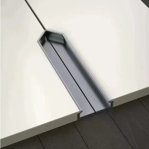 New Design Modern Concealed Invisible Aluminum Alloy Cabinet Drawer Dresser Handles <b>for</b> Bedroom Living Room Schools Easy - Product Image 6