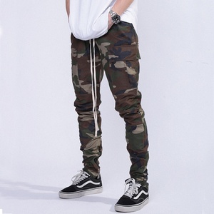 Pantalon cargo camouflage grande taille pour homme, en coton, coupe-vent, respirant, de haute qualité, personnalisable en gros - Product Image 1