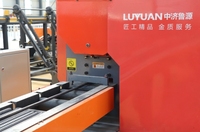 Línea de Producción de Corte de Barras de Acero CNC, Voltaje/Frecuencia 380 V CA / 50 HZ, Diámetro de la Barra 12-36 mm, Peso de la Máquina 7 t, 25*3.5*1.65m