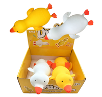 Canard géant moelleux de 36 cm, jouet sensoriel anti-stress, canard en caoutchouc jaune de 14 pouces, canards géants, balle anti-stress, jouets à presser pour la décompression