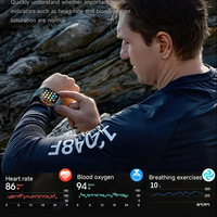 Reloj Inteligente HT36 con GPS, Linterna, Monitoreo de Salud, Resistente al Agua 3ATM, Reloj Deportivo para Exteriores, Navegación y Surf