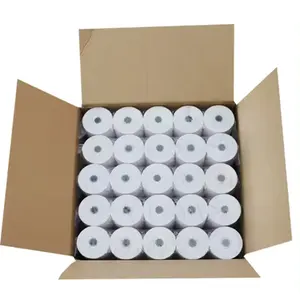 Rollo de papel térmico 48gsm cartón 57*40mm con el mejor precio rollo de cinta de recibo se puede personalizar