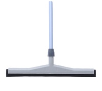 Raclette de nettoyage de vitres en ABS avec manche en aluminium, options de longueur multiples, lame de rechange pour raclette à eau, pour le nettoyage des sols