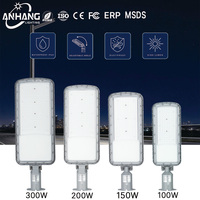 Lampadaire LED en aluminium de haute qualité, étanche IP65, AC 100-265V, 50W, 100W, 150W, 200W, en aluminium moulé sous pression