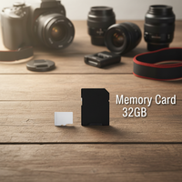 Carte Mini XD haute endurance U3 V30 en plastique CLASS10 noire, modèle PUBIN, pour haut-parleur, caméra, fournisseur OEM en gros, accepte la personnalisation complète