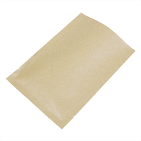 Sac d'emballage alimentaire en papier kraft brun à faible prix et livraison rapide, sac plat VMPET pour l'emballage alimentaire