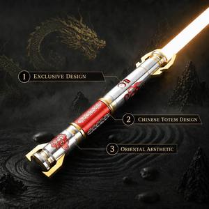 Sable de Luz Nexussabers para Duelos Pesados con Bloqueo, Luces LED, Cambio de Color Infinito, Movimiento Suave, Espada Láser <span class=keywords><strong>Jedi</strong></span>, Juguetes para Niños - Product Image 1