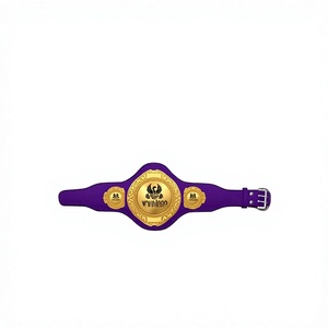 Cinturón de Campeonato de Cuero Personalizado para Competencia de Taekwondo, Cinturón de Campeonato Unisex Personalizado, Cinturón de Campeonato de Estados Unidos - Product Image 1