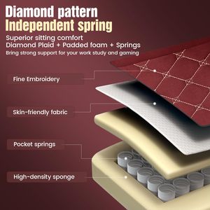 Silla de juegos en stock rentable, precio más bajo, silla de juegos roja barata con reposacabezas <span class=keywords><strong>y</strong></span> cojín lumbar, Cadeira De Jogos - Product Image 6