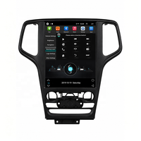 Autoradio vertical de style Tesla Android 13 de 12,8 pouces pour Jeep Grand Cherokee 2014-2019 avec CarPlay sans fil GPS
