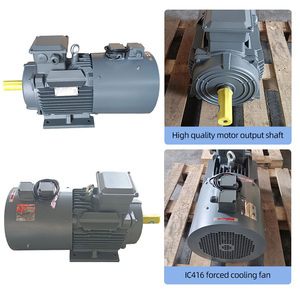 มอเตอร์ไฟฟ้ากระแสสลับแบบอะซิงโครนัสสามเฟส Beide1TL0003 2.2KW~200KW 750 รอบต่อนาที พร้อมตัวเข้ารหัส IMB3 400V 50HZ IC416 - Product Image 1