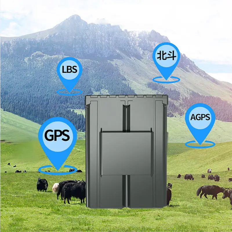 큰 동물 추적 GPS 무료 추적 플랫폼 20000mAh 90 일 긴 대기 GPS 파인더를위한 최신 4G GPS 추적기