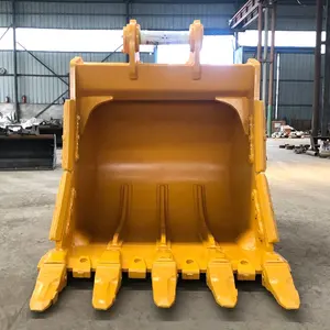 OEM 40T Heavy Duty Rock Excavator Bucket For Construction Work