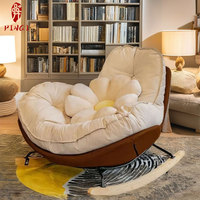 Chaise berçante de luxe au design unique pour adultes Chaises de loisirs inclinables paresseux Salon moderne