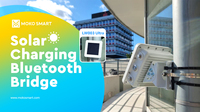 MOKOSMART IoT Antena Externa BLE 5.0 LoRaWAN Puente de Transmisión de Datos Gateway Carga Solar IP67 Impermeable Fabricante