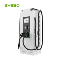 EVEGO Fabricants de bornes de recharge pour véhicules électriques commerciaux 180 kW GBT OCPP1.6J, station de recharge rapide DC sur pied, garantie 2 ans, TUV