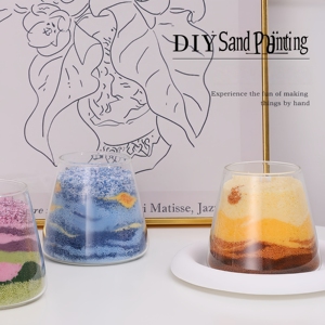 ภาพวาดทรายกลิ่นหอมในร่มแบบดั้งเดิมวัสดุงานฝีมือ DIY ของขวัญน้ำมันหอมระเหยที่สร้างสรรค์ - Product Image 2