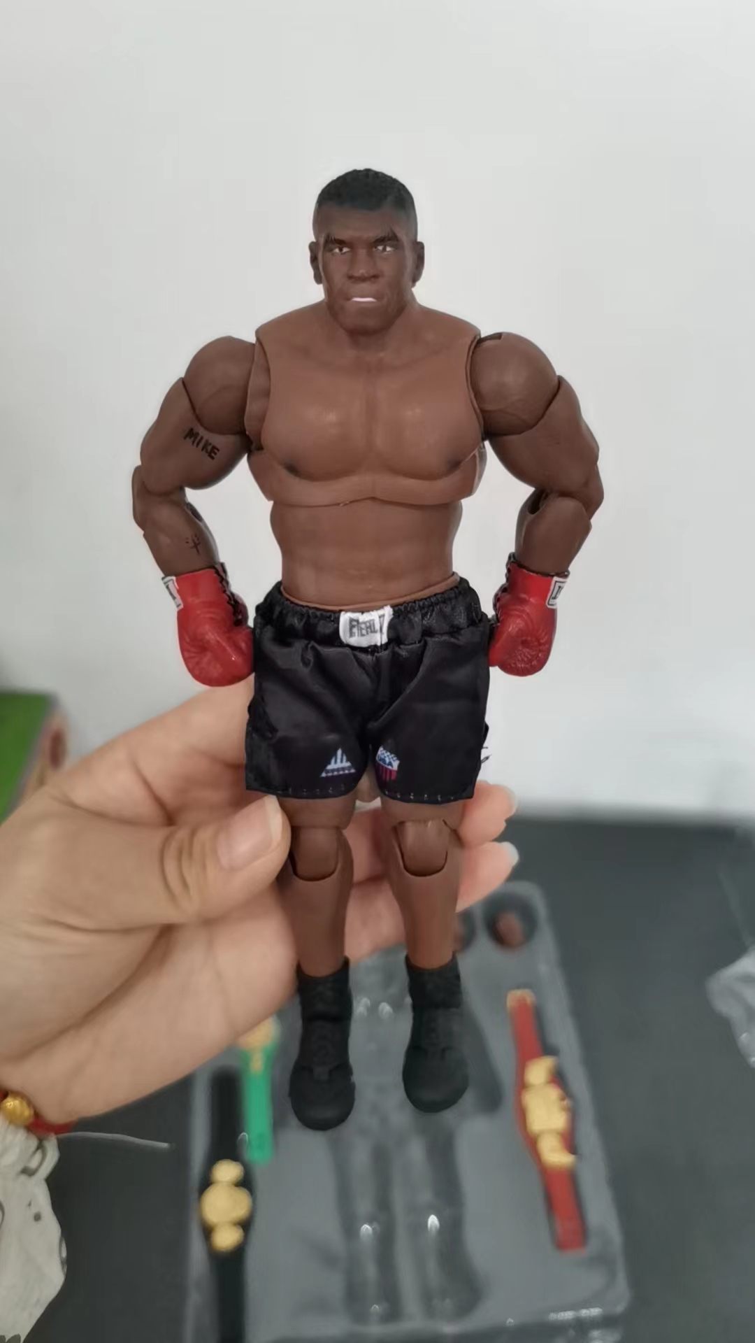 1/12 Scale Mike Tyson Boxing Champion PVC Action Figure - Unisex