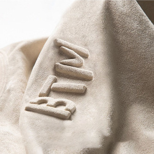 T-shirt personnalisé avec lettrage en relief 3D pour homme, streetwear surdimensionné, imprimé, 100% coton, logo personnalisé disponible - Product Image 4