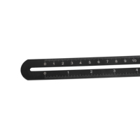 Règle pliante en plastique durable, qualité DIY, marque CJTOOL, garantie 3 ans, personnalisable OEM, réglable pour les mesures complexes de carreaux