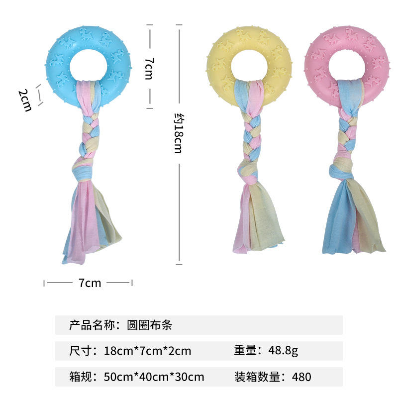 Bande de tissu de cercle