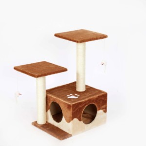 DIY wall cat tree house climbing cat scratcher toy for cat