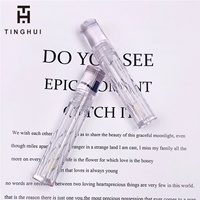 Tubo de Brillo Labial Transparente en Oferta, Tapa de Rosca, Impresión Serigrafiada, Envases Cosméticos Vacíos, Logotipo Personalizado, Forma Redonda