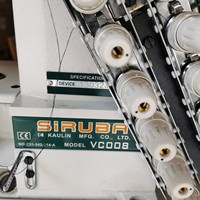 Machine à coudre à points de chaînette Siruba VC008 de fabrication chinoise à prix avantageux, machine à coudre multi-aiguilles