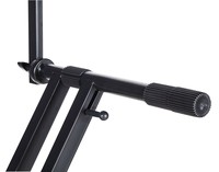 LEILEI 2 Tiers Electrical Piano Keyboard Stands Music Instrument Professional Adjustable X Shape