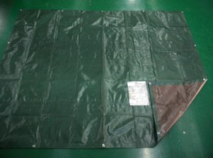 Lona de PE al por mayor, 90-120 g/m², lámina recubierta de LDPE, peso personalizado, lona tejida antimoho, hilo de 600D-900D de alta densidad - Product Image 3