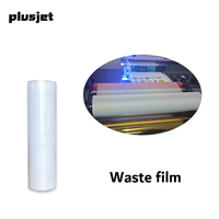 Plusjet vente en gros d'étiquettes en cristal transfert autocollants machine d'impression déchets feuille d'or uv ab dtf film de transfert